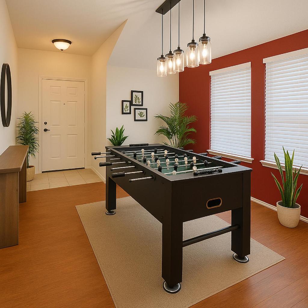 Work, Play & Stay King Bed With Foosball! Aubrey Kültér fotó
